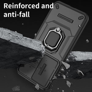 Funda Protectora Resistente a Golpes para Samsung M56, con Soporte Metálico Giratorio <span class=keywords><strong>y</strong></span> Cubierta para Lente - Product Image 5