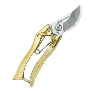 Good quality sk5 secateurs pruning scissors pruning shear hardened blade for bypass tress flowers branches