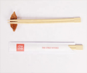 Palillos de bambú con logo personalizado - Product Image 1