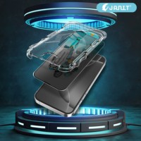 Boîtier en verre magique de confidentialité Armor Warrior haut de gamme pour iPhone 18 Pro Max, kit d'installation facile, accessoires pour téléphone, écran pour iPhone 18 Pro