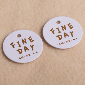 Tùy Chỉnh May Mặc Nhãn Giấy Các Tông Thẻ Vải In Thương Hiệu Logo Quần Áo Treo Thẻ Đu Thẻ Cho Quần Áo - Product Image 2