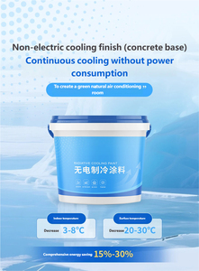 <span class=keywords><strong>Peinture</strong></span> de refroidissement sans électricité avancée pour murs en <span class=keywords><strong>béton</strong></span>, revêtement plat <span class=keywords><strong>blanc</strong></span>, fût de 25 kg, résistance aux intempéries de 1500 heures, coût - Product Image 2