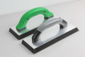 Surface de travail en caoutchouc pur, truelle à carrelage ergonomique bicolore à prise souple pour les carreleurs professionnels et la rénovation DIY à domicile - Product Image 2