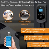 feyree Wallbox 7kW Pengisi Daya EV GB/T 20234 Tahan Air IP65 WIFI APP RFID Jadwal Pengisian Daya Stasiun Pengisian Daya AC Rumah