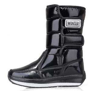 Factory New Type Wear-Resistant Plush Warm <strong>Woman</strong> Snow Boots New High-cut Waterproof Winter <strong>Woman</strong> Snow Boots - Product Image 3