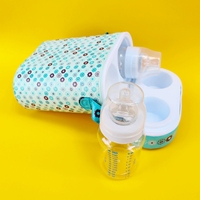 Tas Insulasi Botol Susu Bayi Ganda, Penghangat & Pendingin Makanan