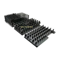 Services de découpe, pliage, poinçonnage et soudage carré de radiateurs en alliage d'aluminium usinés sur mesure par CNC, série 6000, pour l'électronique