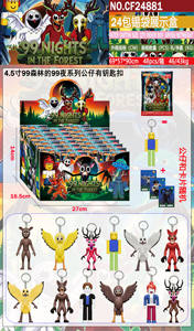 Figuras <span class=keywords><strong>de</strong></span> Acción <span class=keywords><strong>de</strong></span> PVC <span class=keywords><strong>de</strong></span> 99 Nights Forest, Juguete <span class=keywords><strong>de</strong></span> <span class=keywords><strong>Monstruo</strong></span>, Búho, Ciervo, Inspirado en el <span class=keywords><strong>Anime</strong></span>, Figuras Coleccionables, Envío Negociable - Product Image 4