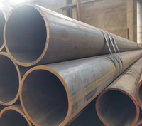 Tuyau en acier sans soudure laminé à chaud en alliage ST37 ST52 1020 1045 A106B, tuyau API galvanisé pour fluides, certifié ISO 9001 CE, découpe sur mesure