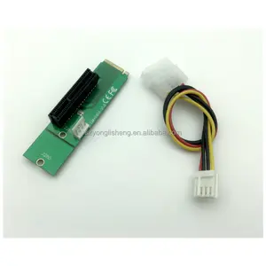 NEW NGFF M2 M.2 to PCI-E 4x 1x Slot Riser Card Adapter Male To Female PCIE Multiplier