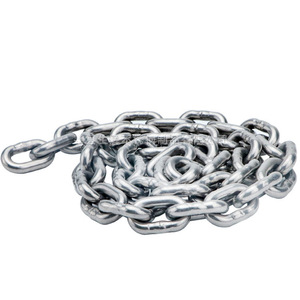 Cadena de ancla de acero inoxidable brillante 316 para uso marino en yates, piezas estándar DIN766 - Product Image 3