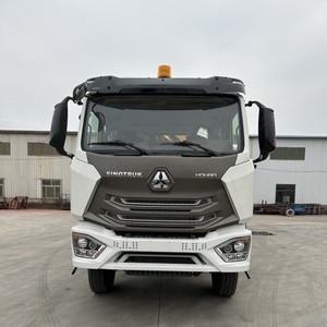 Sinotruk Howo <strong>White</strong>-Yellow Two-Tone N Series 380-horsepower Engine Truck-Mounted <strong>Crane</strong> Truck - Product Image 2