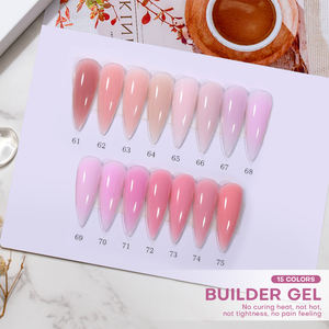 <span class=keywords><strong>Set</strong></span> Profesional de Extensión de Uñas de Gel UV, 120 Colores, Estilo Francés, No Tóxico, Vegano, Ecológico, Fácil de Usar, Sin Calor - Product Image 3