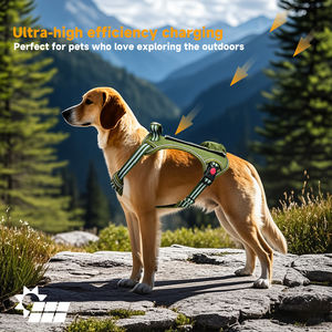 Rastreador <span class=keywords><strong>GPS</strong></span> para Mascotas Recargable con Energía <span class=keywords><strong>Solar</strong></span>, con Rastreo en Tiempo Real por GPRS, Resistente al Agua IP67, Monitor de Salud para Perros, <span class=keywords><strong>Collar</strong></span> de Nailon - Product Image 5