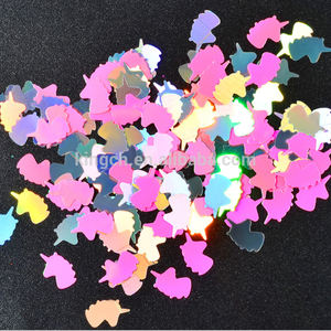 Toptan toplu 6mm kırmızı kristal halk sanat tek boynuzlu kişiselleştirilmiş hayvan baskılar parti malzemeleri hızlı teslimat - Product Image 1