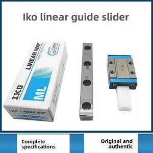IKO Miniature 100% asli miniatur Slider standar bantalan rel panduan cara presisi <span class=keywords><strong>CNC</strong></span> baja panduan linier - Product Image 6