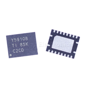 Controlador de Iluminación LED de Circuito Integrado 120mA SMD/SMT VQFN-20 MARK Y59108 TLC59108IRGYR Serie <span class=keywords><strong>TLC</strong></span> - Product Image 1
