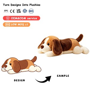Peluche Gigante de <span class=keywords><strong>Perro</strong></span> <span class=keywords><strong>Beagle</strong></span> - Almohada de Peluche Suave y Larga para Abrazar, Juguete para Niños y Adultos, <span class=keywords><strong>Cachorro</strong></span> <span class=keywords><strong>Beagle</strong></span> Realista y Adorable - Product Image 1