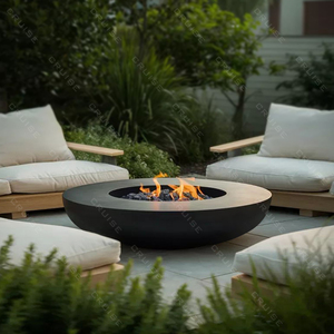 Hành trình biệt thự Chất lượng cao cao cấp Vòng ngoài trời freestanding 1000mm gỗ đốt/khí đốt tự nhiên/rượu lò lõi firepit bảng - Product Image 1