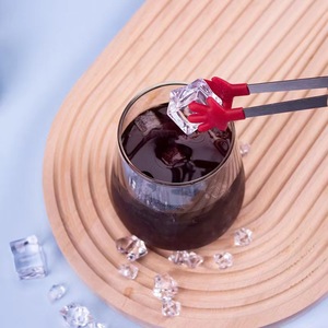 Hot Colorful <strong>Hand</strong> Shape Mini Kids Sugar <strong>Tongs</strong> Stainless Steel Serving Food <strong>Tongs</strong> With Silicone Tips - Product Image 2