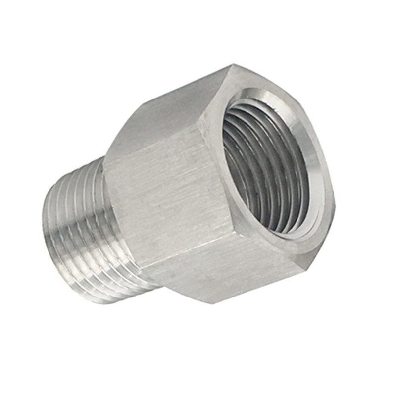 1-1/4" X 3/4" Male NPT Hex Nipple Reducer - 304 Stainless Steel Pipe Fitting - View #6