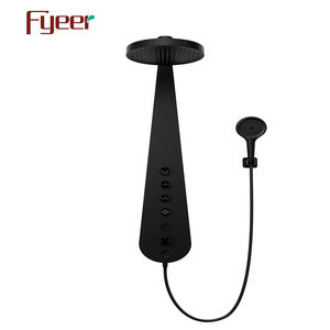 Panel <span class=keywords><strong>de</strong></span> Ducha Multifuncional <span class=keywords><strong>de</strong></span> Acero Inoxidable Negro con Forma <span class=keywords><strong>de</strong></span> Pipa Tradicional China - Product Image 6