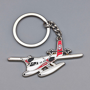Personalizado metal Maldivas recuerdos turísticos esmalte llavero aleación de zinc Maldivas avión turismo recuerdo llavero - Product Image 5