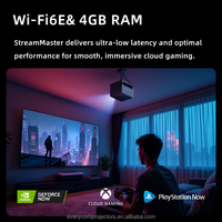 Projecteur laser triple 4K Awol ANSI Google TV Valerion StreamMaster Plus2 avec IMAX Enhanced et son stéréo HIFI