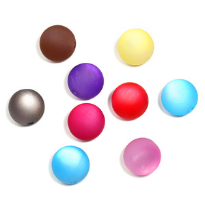 10 мм 16 мм 20 мм новое поступление кошачий глаз бисер Акриловые цветные диспергированные бусины ручной работы DIY бисер брелок аксессуары - Product Image 6