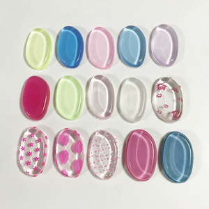 Экологически чистый силиконовый косметический пудра, легко очищается и не впитывает порошок, инструмент для макияжа - Product Image 5