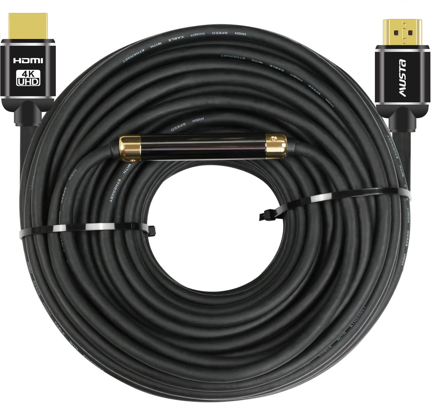 Yüksek kaliteli hdmi kablosu 10 15 20 25 30 40 50 metre 4k 8k hd uzun hdmi kablosu 100ft yüksek hızlı 48Gbps 50 metre hdmi kablosu