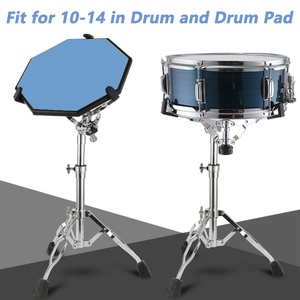 AOOLOO Penyangga <span class=keywords><strong>Drum</strong></span> Snare dari Aluminium Alloy, Tempat Penyimpanan Stik <span class=keywords><strong>Drum</strong></span>, Dapat Disesuaikan, Cocok untuk <span class=keywords><strong>Drum</strong></span> Diameter 10''-14'', Tinggi 14.5-23 Inci - Product Image 5
