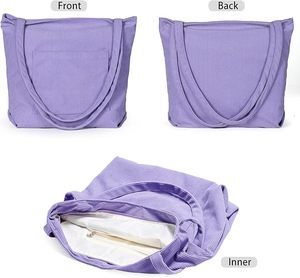 Sac à bandoulière en toile imperméable de qualité supérieure, antivol, sac de voyage à bandoulière avec fermetures éclair, disponible à la vente - Product Image 4