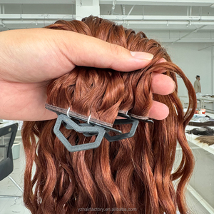 ผมต่อรัสเซียแท้แบบดับเบิ้ลดรอว์น คุณภาพเยี่ยม ยี่ห้อ Yuanzhen รุ่น Genius Weft - Product Image 3