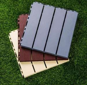 Azulejos de cubierta entrelazados para exteriores modernos, balcón, terraza, suelo de jardín personalizable, plástico PP antideslizante, 20mm, compatible con bricolaje - Product Image 2