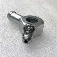 BOOST New S6K (tubo de retorno de aceite del inyector) de tres vías para piezas de excavadora de motor Mini accesorios de excavadora