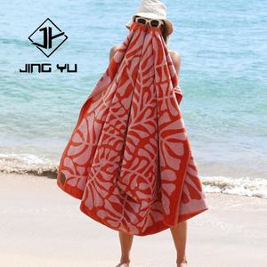 Serviettes de plage personnalisées, serviettes de plage avec impression de logo, design double face, serviette de plage douce - Product Image 3