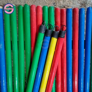 Balais de nettoyage en gros de Chine : Balais en plastique avec manche en bois et support pour <span class=keywords><strong>balai</strong></span>, bâtons de <span class=keywords><strong>balai</strong></span> revêtus de PVC - Product Image 4