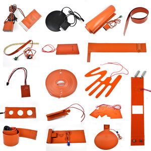 BRILLANT personnalisé de haute qualité Flexible électrique 12V 15W 24W Silicone coussin chauffant plaque chauffante en caoutchouc - Product Image 4