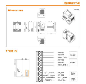 Programmierbare Logiksteuerung (PLC) 2025 Brandneu Original China WIFI 4G LTE RS485 SIM Raspberry Pi CPU 1 Jahr Garantie - Product Image 3