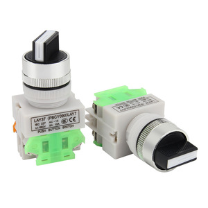 Interruptor Rotatorio Yuanhuang Technology LAY37 2NO 660V IP41 con Función de Bloqueo y Reinicio - Product Image 1