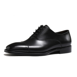 Zapatos Formales de Negocios Estilo Británico para Hombre, Zapatos Formales de Negocios de Cuero Genuino para Hombre, Zapatos de Boda para Hombre - Product Image 4