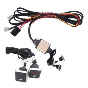 ユニバーサルフロントカーシートヒーター<span class=keywords><strong>2</strong></span>席用カーボンファイバーパッドW/ミニ3レベル制御高速12V温暖化システム - Product Image 2