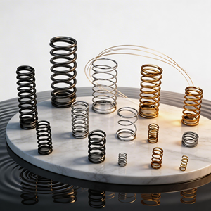 Ressorts de compression en acier inoxydable de précision sur mesure, ressorts métalliques en acier au carbone de haute qualité pour utilisations industrielles et mécaniques - Product Image 1