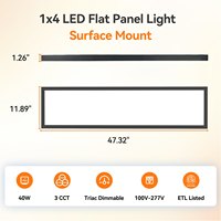 Vente en gros de panneaux lumineux LED 300x1200, super lumineux, rétroéclairés, 1x4, montage en surface, lampe de plafond, lumière de bureau moderne en aluminium