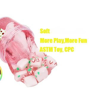 Kit de Slime Crujiente de Fresa JITENG, Slime Rosa con Destellos, Juguete Antiestrés para Regalos de Cumpleaños y Recuerdos de Fiesta - Product Image 2