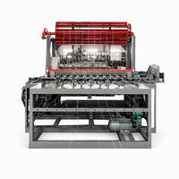 Machine automatique de fabrication de grillages à nœuds fixes pour clôtures d'animaux, machine pour pâturages, machine à grillage pour bétail