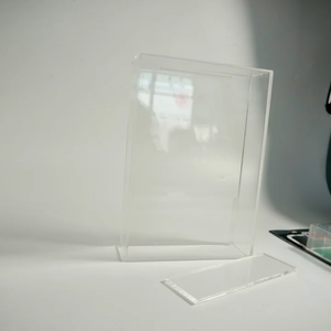 Fournisseur : Boîtier de protection en acrylique transparent avec couvercle anti-poussière pour rangement de figurines d'action <span class=keywords><strong>Star</strong></span> <span class=keywords><strong>Wars</strong></span> sous blister noir - Product Image 2