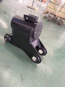 Attache rapide hydraulique MS01 03 08 avec rotation à 180 degrés pour mini-excavatrice de 2-3 tonnes, diamètre de goupille de 80 mm - Product Image 1