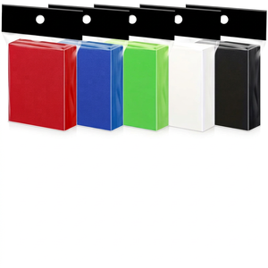 FX 66x91mm PP <b>Plastic</b> Matte Card Sleeves with Zipper Closure for TCG and Sports Cards <b>Protectors</b> - Product Image 1